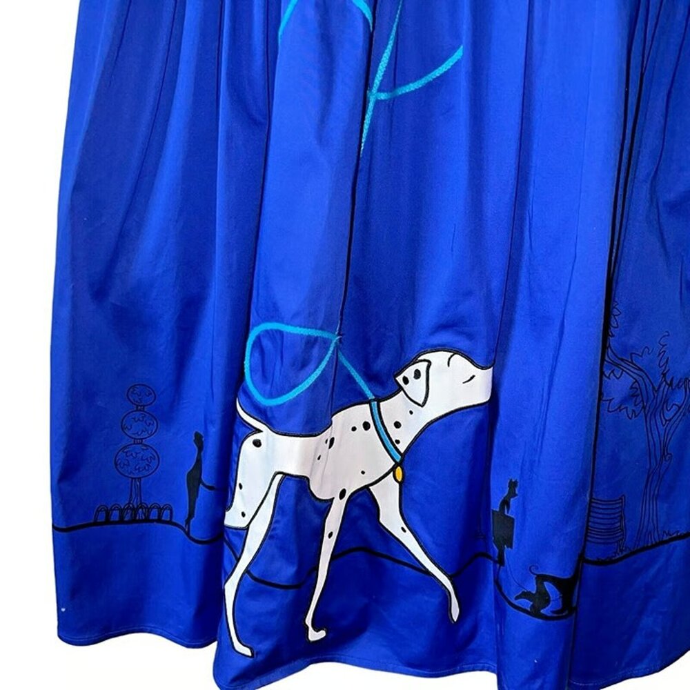 Disney Blue Dalmatian Dress - Picture 5 of 12